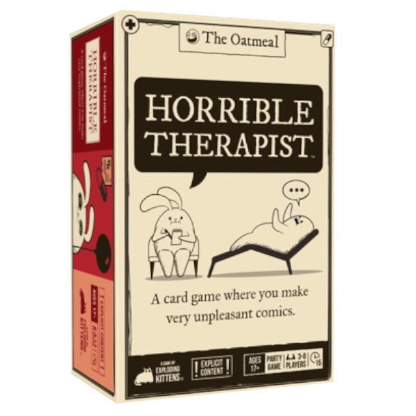 Horrible Therapist Board Game Holiday Edition
