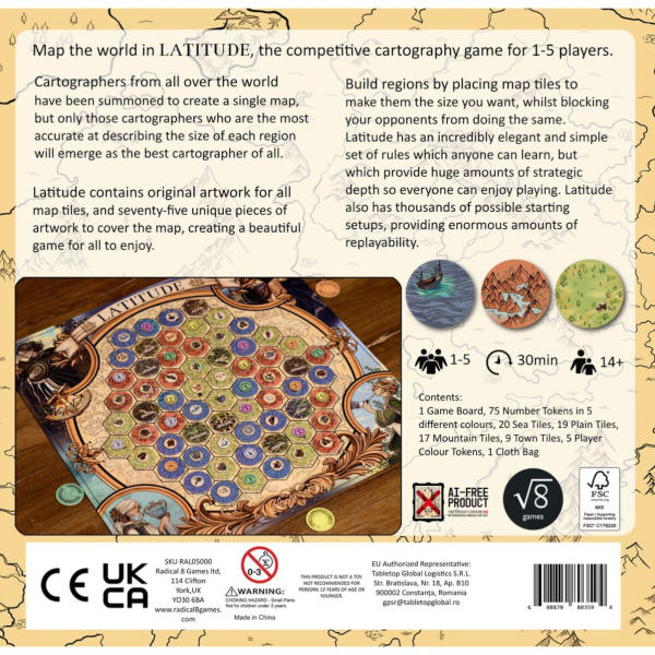 Latitude Board Game