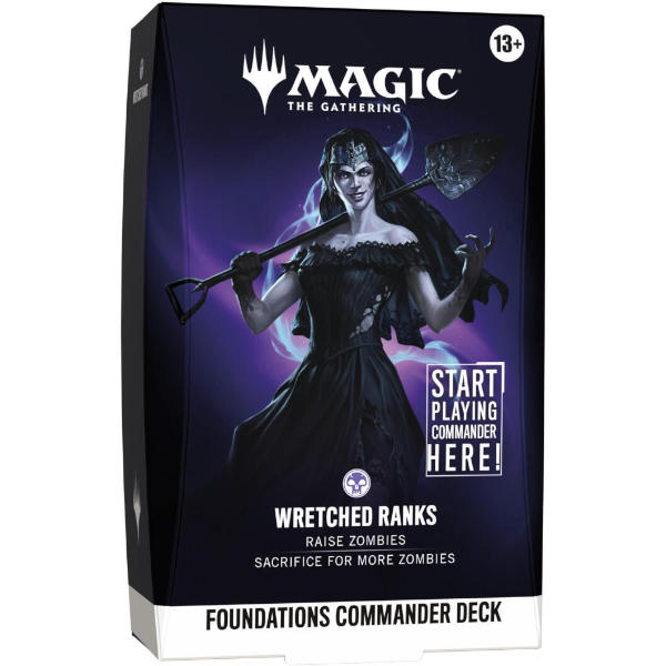 Magic the Gathering Foundations Commander Deck Wretched Ranks