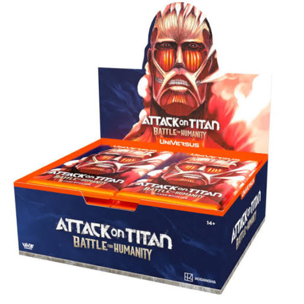 UniVersus Attack on Titan Battle for Humanity Booster Box