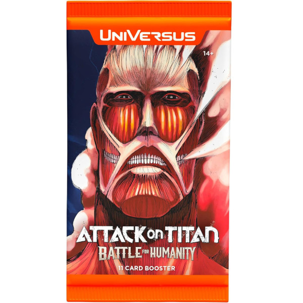 UniVersus Attack on Titan Battle for Humanity Booster Pack