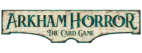 Arkham Horror LCG logo.
